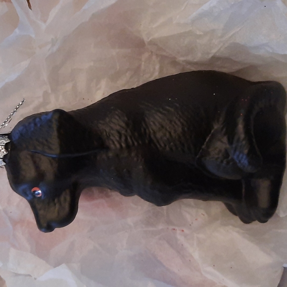 Black Lab Labrador Dog Pet Glass Ornament Animal - Picture 2 of 7